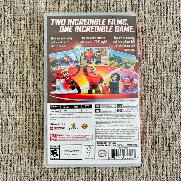 LEGO The Incredibles for Nintendo Switch - Red - Picture 4 of 4